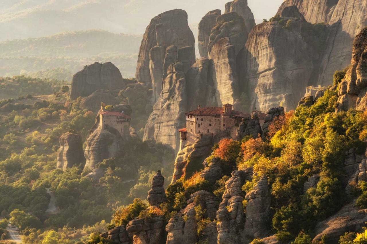 The Balcony Of Meteora The Center Of Kalabaka Apartment Екстериор снимка